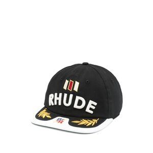 Rhude Black Hats Men
